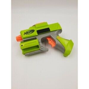 NERF Tactical Green Crossfire Pistol 2005 Handgun Dart Gun Single Shot C-044A